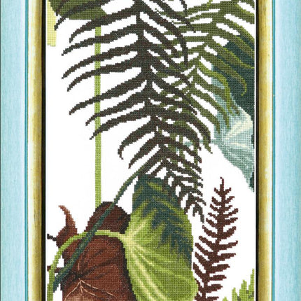 Counted Cross Stitch Kit "Through the hot tropics"