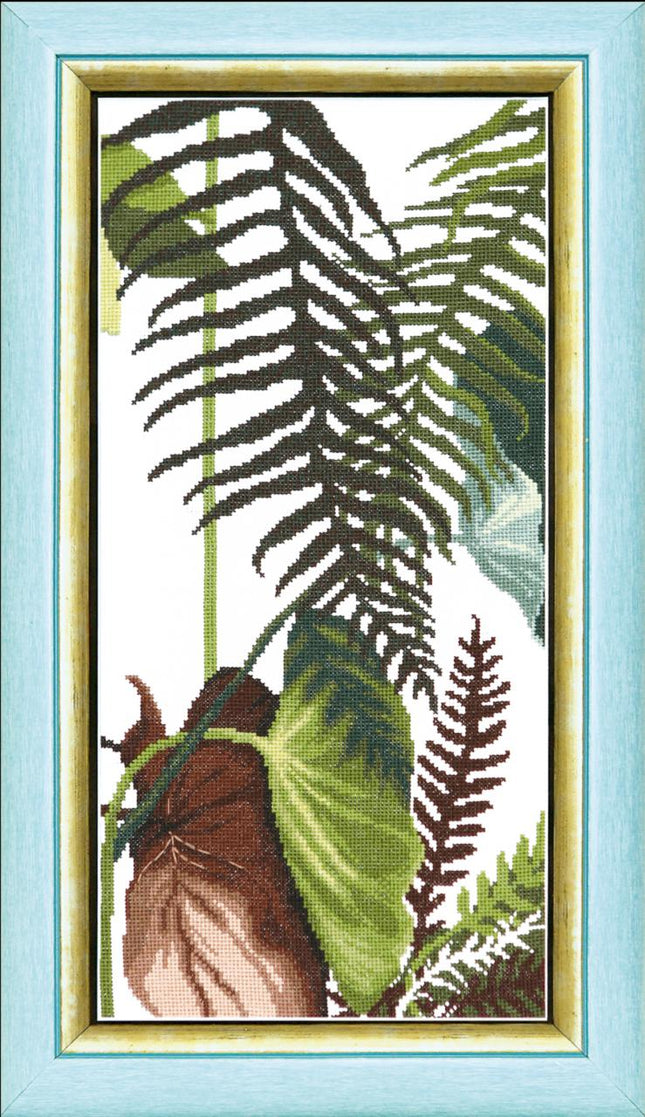 Counted Cross Stitch Kit "Through the hot tropics"