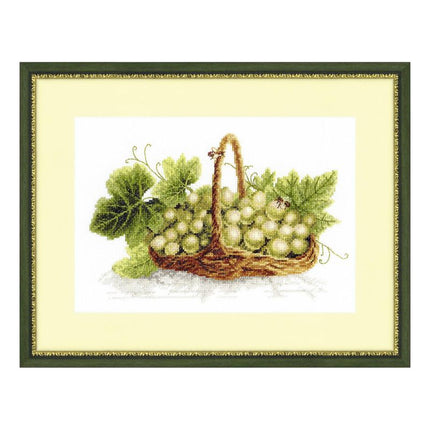 Counted Cross Stitch Kit "Amber grapes"