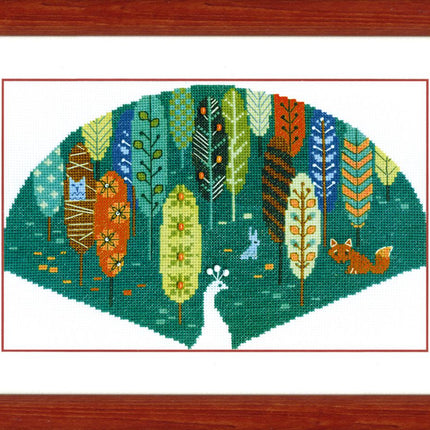 Counted Cross Stitch Kit "In the forest kingdom"