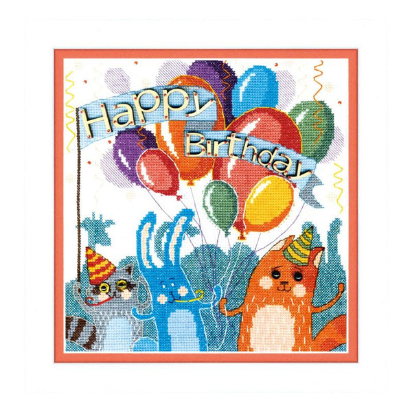 Counted Cross Stitch Kit "Happy birthday!"