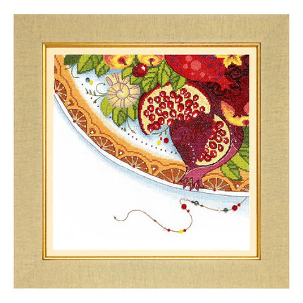 Counted Cross Stitch Kit "Colors of East. Pomegranate"