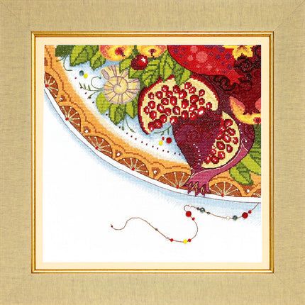 Counted Cross Stitch Kit "Colors of East. Pomegranate"