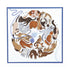 Counted Cross Stitch Kit "Game of cats"