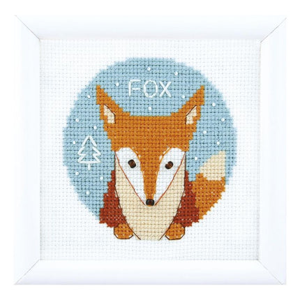 Counted Cross Stitch Kit "World of animals"