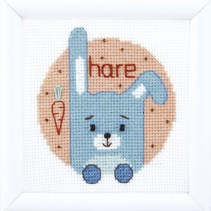 Counted Cross Stitch Kit "World of animals"