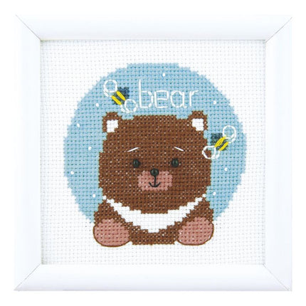Counted Cross Stitch Kit "World of animals"
