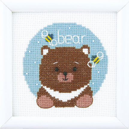 Counted Cross Stitch Kit "World of animals"