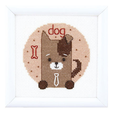 Counted Cross Stitch Kit "World of animals"