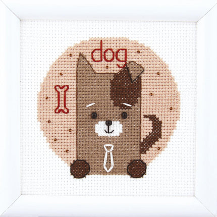 Counted Cross Stitch Kit "World of animals"
