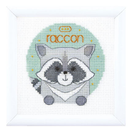 Counted Cross Stitch Kit "World of animals"