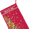 Counted Cross Stitch Kit "New Year's boot"