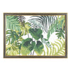 Counted Cross Stitch Kit "Tropical leaves"