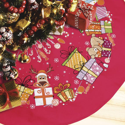 Counted Cross Stitch Kit "Tree Skirt"