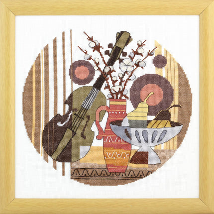 Counted Cross Stitch Kit "Music in heart"