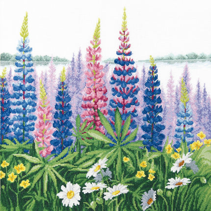 Counted Cross Stitch Kit "Flower morning"