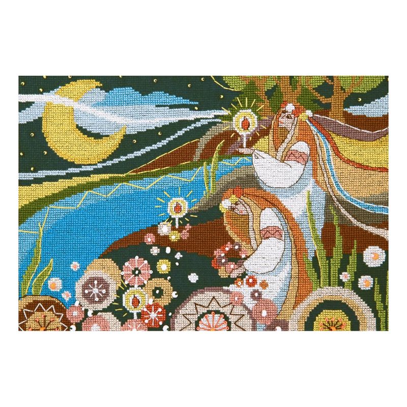 Counted Cross Stitch Kit "Kupala night"