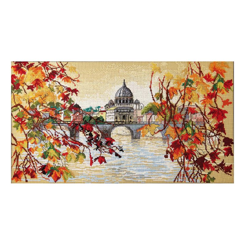 Counted Cross Stitch Kit "Leaves rustle"