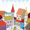 Counted Cross Stitch Kit "Holiday Square"