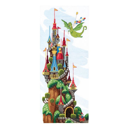 Counted Cross Stitch Kit "Fairytale castle"