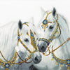 Counted Cross Stitch Kit "Wedding horses"