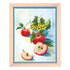 Embellished stitch kit "Aquarel apples"