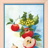 Embellished stitch kit "Aquarel apples"