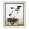 Embellished stitch kit "Storks in the nest"