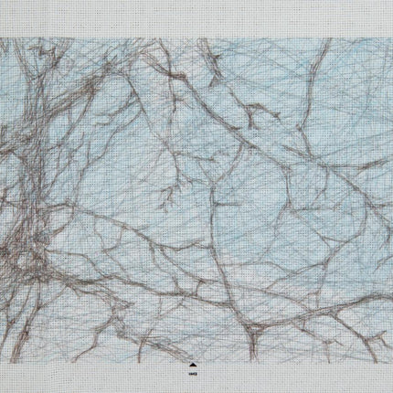 Embellished stitch kit "Winter sketch"