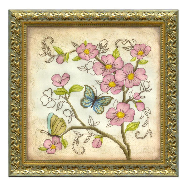 Embellished stitch kit "Breathing of spring"