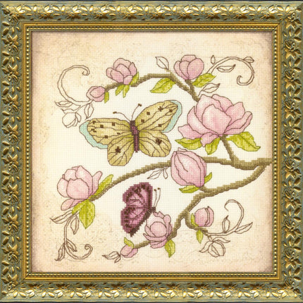 Embellished stitch kit "Waiting for spring"