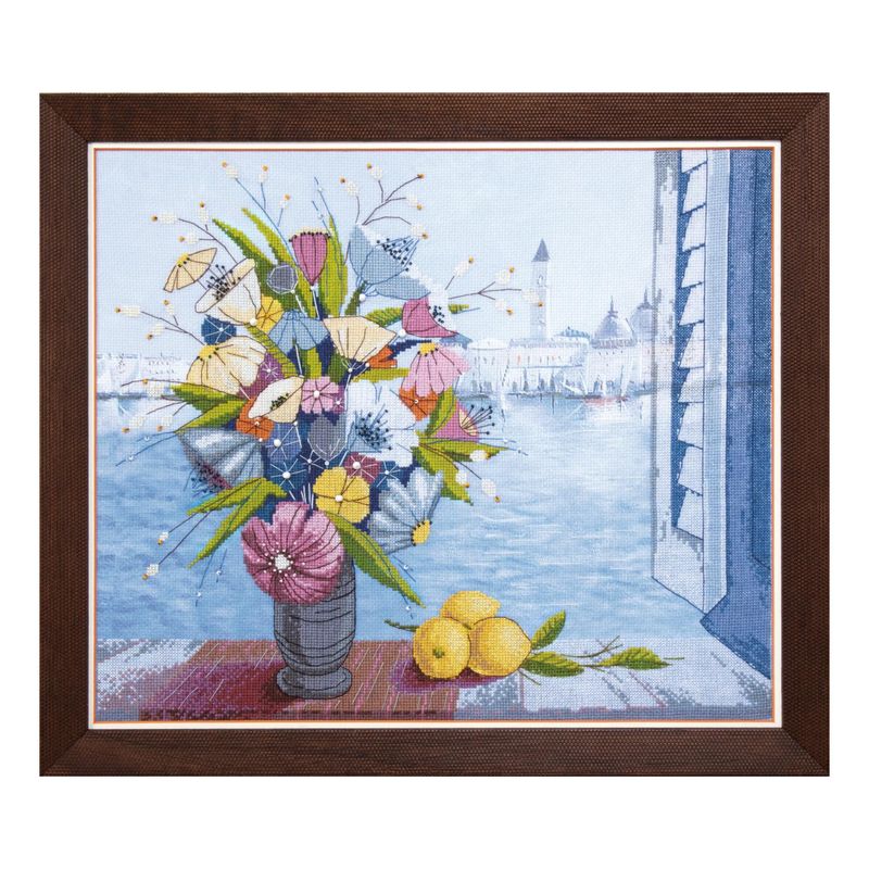 Embellished stitch kit "Morning in Venice"