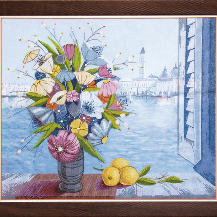 Embellished stitch kit "Morning in Venice"