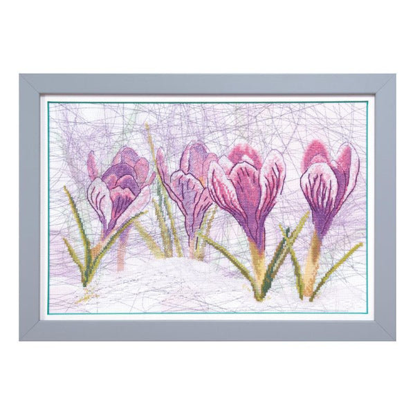 Embellished stitch kit "Spring sketch"