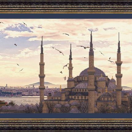 Embellished stitch kit "The Sultan Ahmed Mosque"