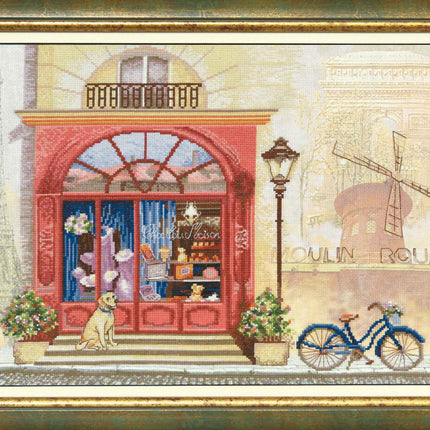 Embellished stitch kit "Journey along France"