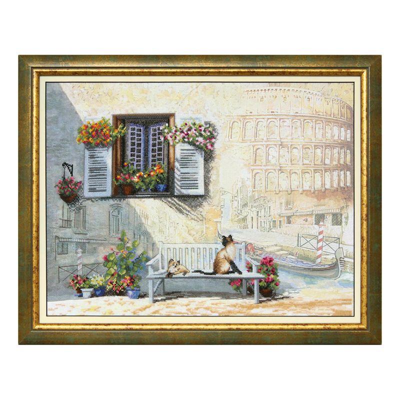 Embellished stitch kit "Journey along Italy"