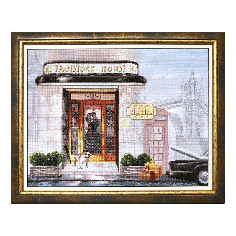 Embellished stitch kit "Journey along England"