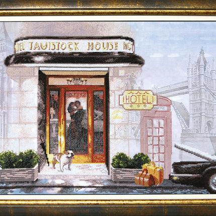 Embellished stitch kit "Journey along England"