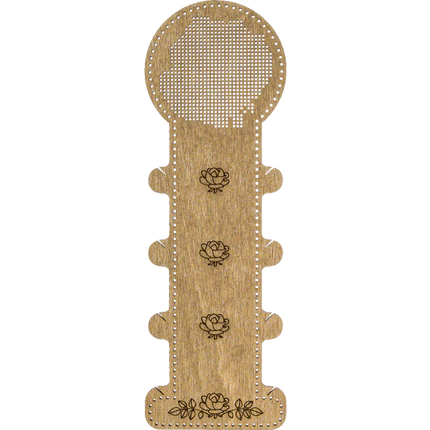Blanks for embroidery with thread on wood FLHW-002