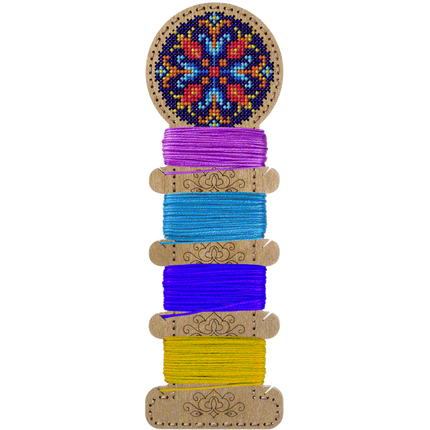 Blanks for embroidery with thread on wood FLHW-004