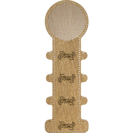 Blanks for embroidery with thread on wood FLHW-005
