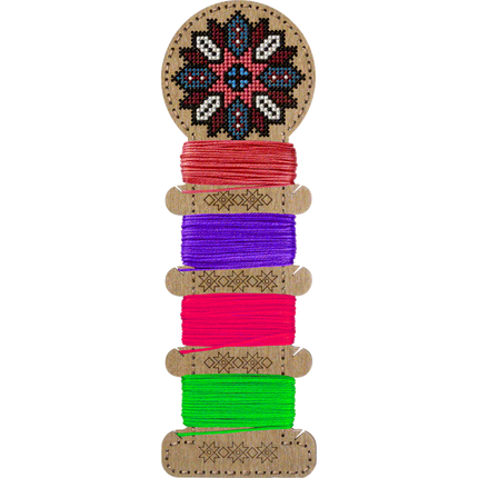 Blanks for embroidery with thread on wood FLHW-006