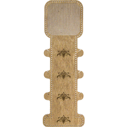 Blanks for embroidery with thread on wood FLHW-007
