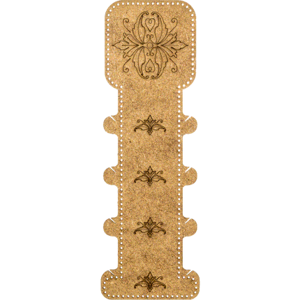 Blanks for embroidery with thread on wood FLHW-007