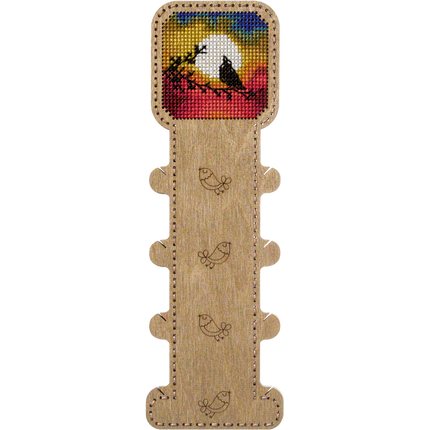 Blanks for embroidery with thread on wood FLHW-009
