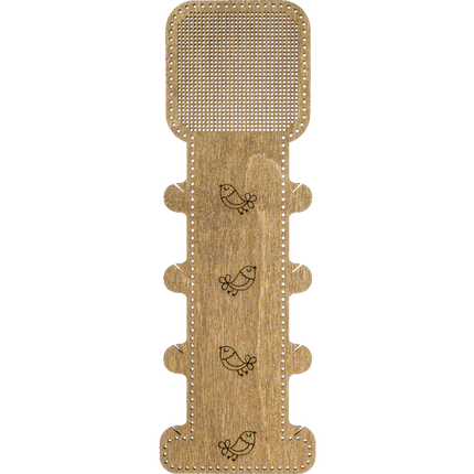 Blanks for embroidery with thread on wood FLHW-009