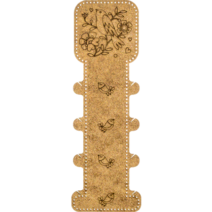 Blanks for embroidery with thread on wood FLHW-009