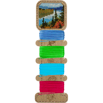 Blanks for embroidery with thread on wood FLHW-010