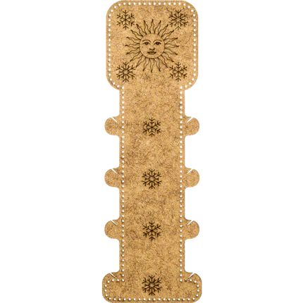Blanks for embroidery with thread on wood FLHW-011